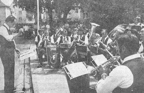 Standkonzert beim Tag der Blasmusik